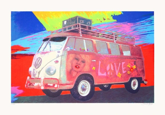 James Francis Gill  Hippie Bus - Galerie Vogel