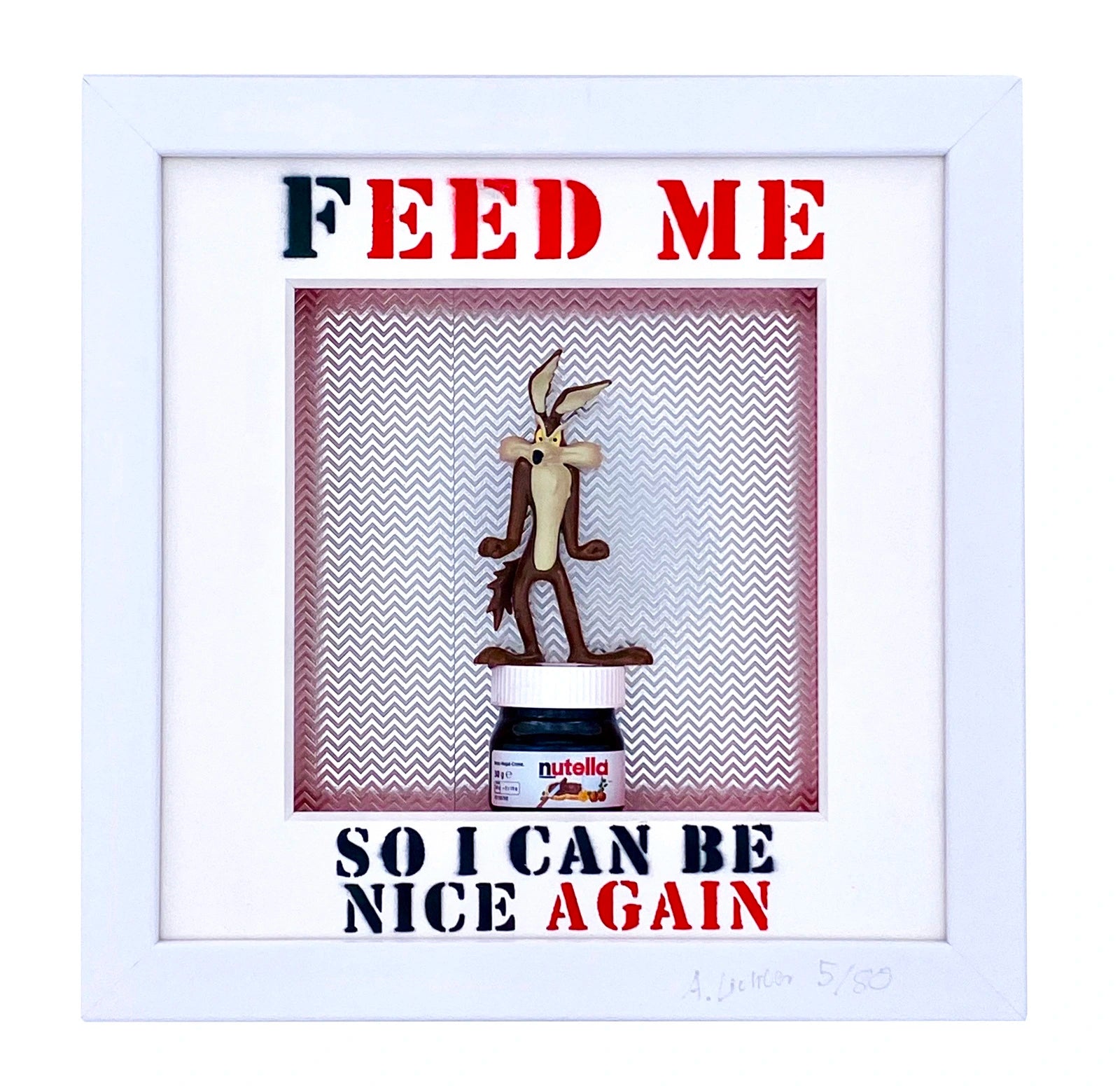 Andreas Lichter - Feed me  Wile E Coyote - Galerie Vogel