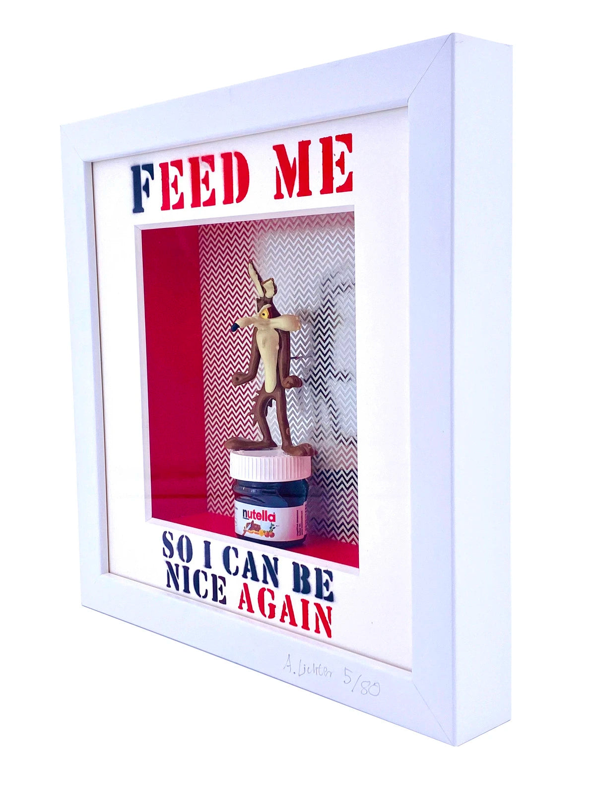 Andreas Lichter - Feed me  Wile E Coyote - Galerie Vogel