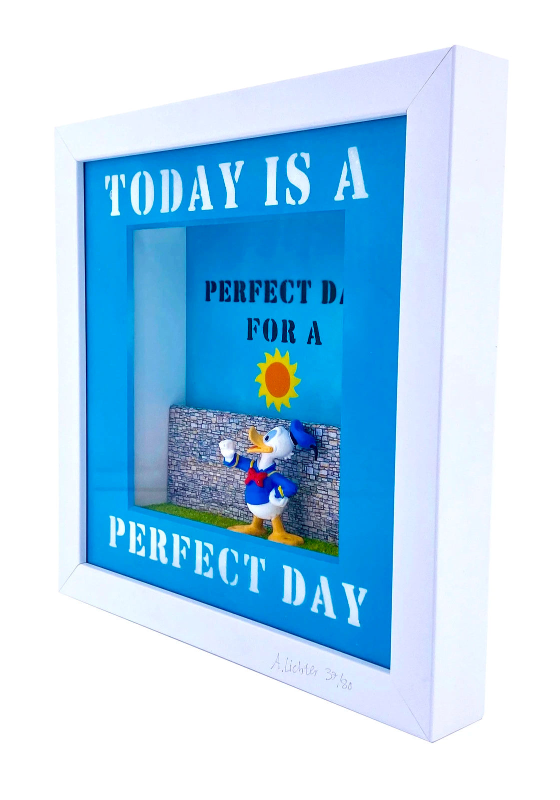 Andreas Lichter - Today is a perfect day Donald Duck - Galerie Vogel
