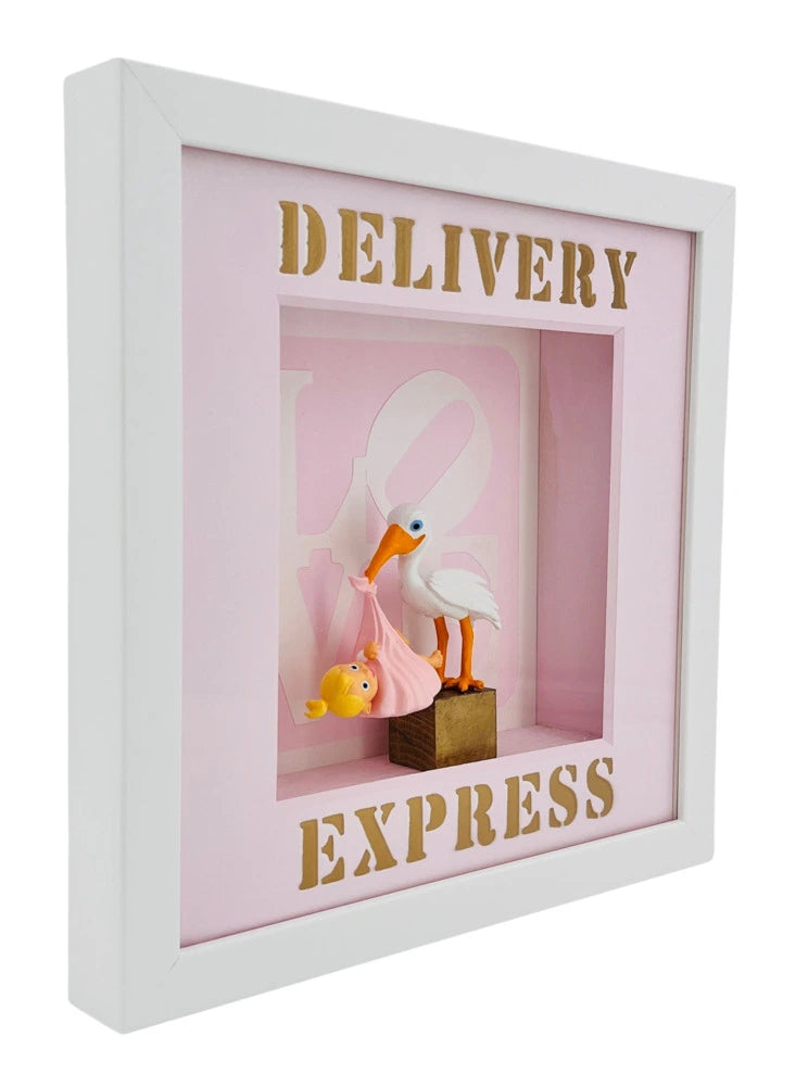 Andreas Lichter - Delivery Express Rosa Gold - Galerie Vogel