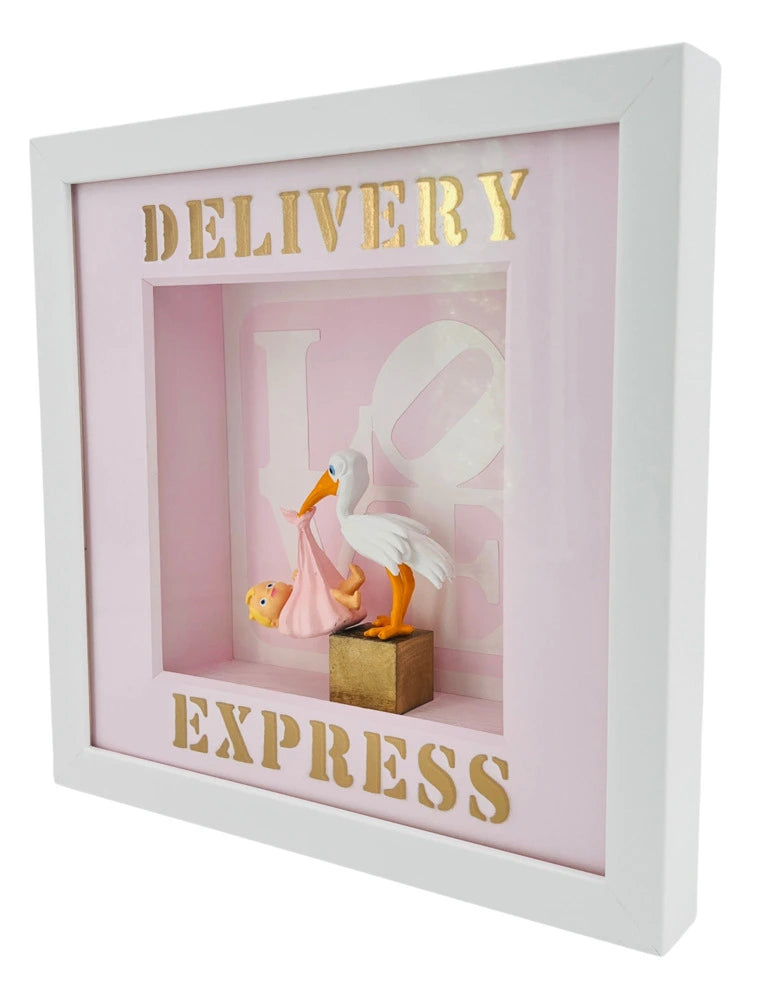 Andreas Lichter - Delivery Express Rosa Gold - Galerie Vogel