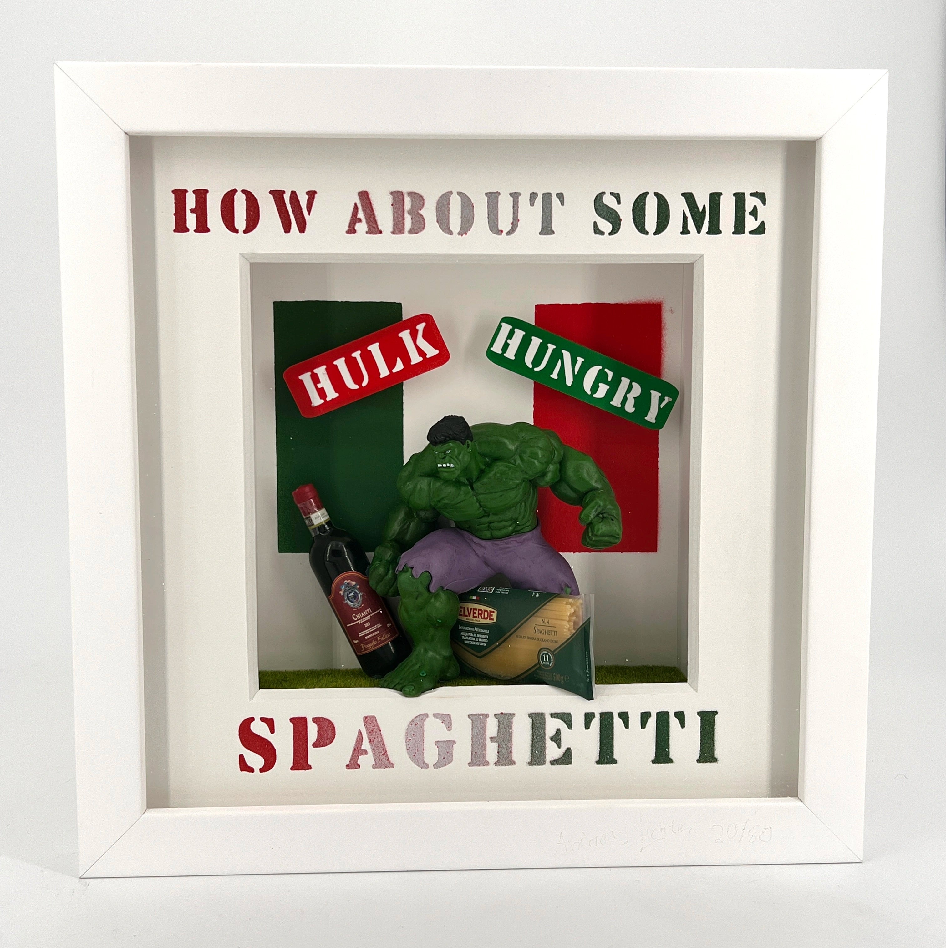 Andreas Lichter - How about some Spaghetti - Hulk - Galerie Vogel