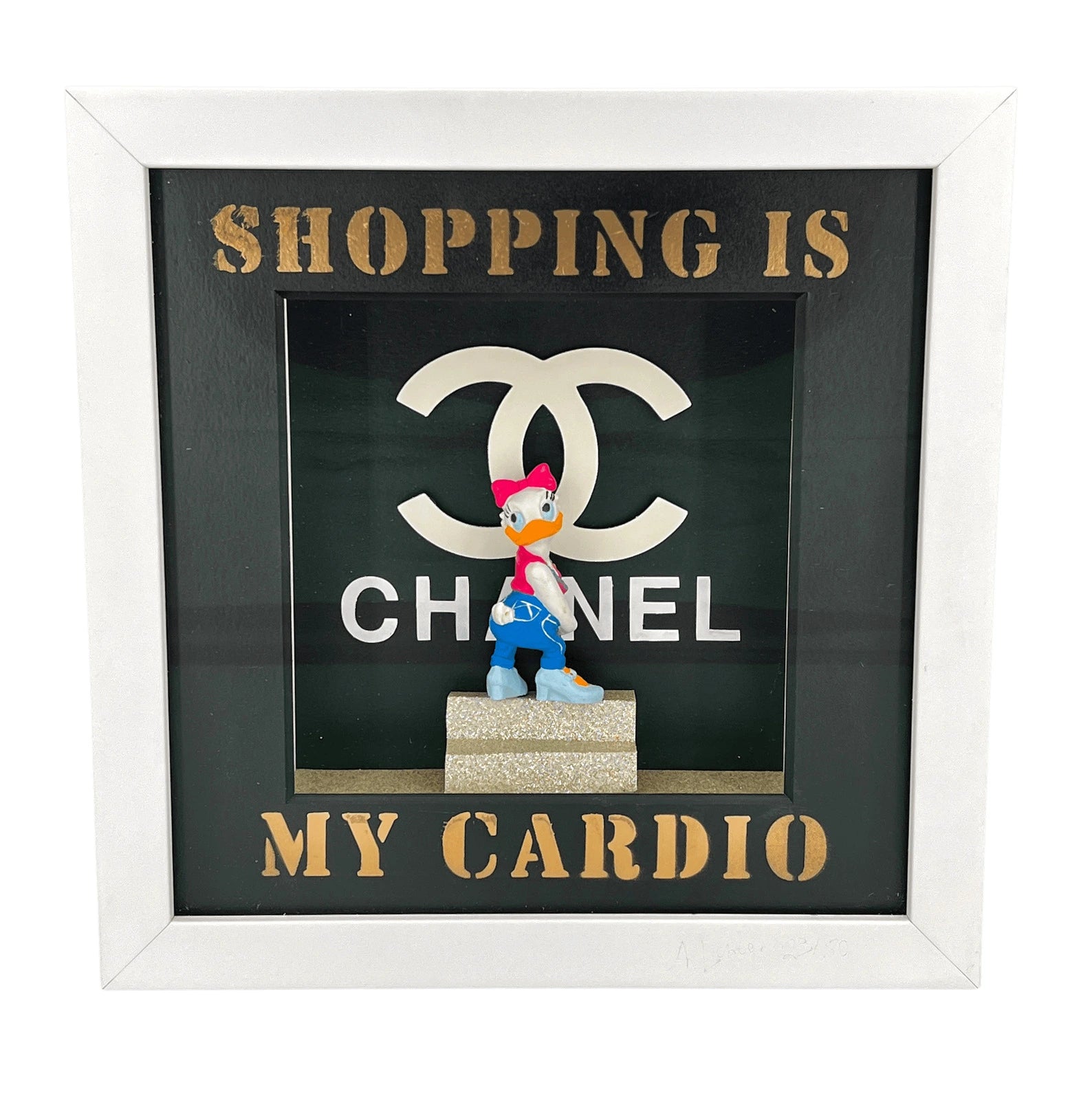 Andreas Lichter - Shopping is my Cardio - Daisy - Galerie Vogel