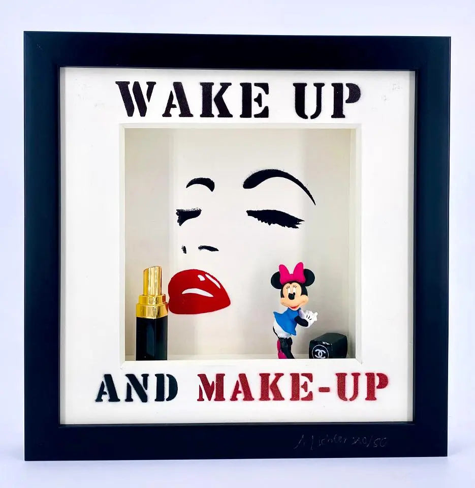Andreas Lichter - Wake up and make up - Minnie Mouse - Galerie Vogel