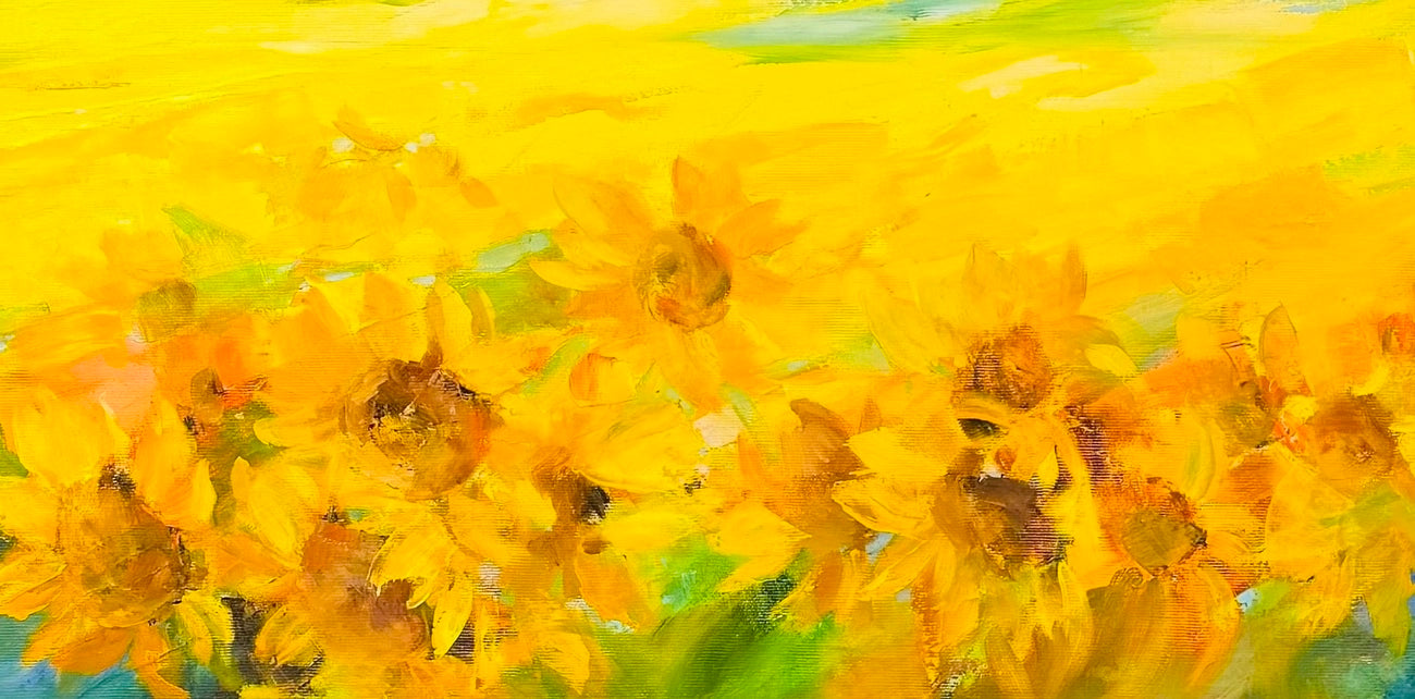 Anna Mas - Sunflowers I