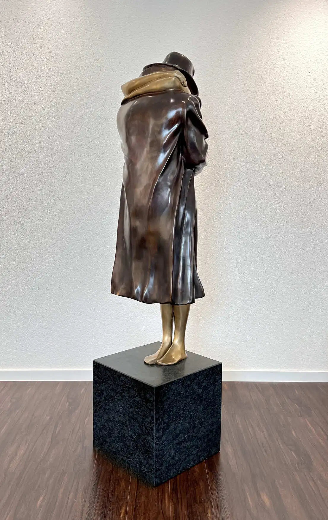 Bruno Bruni  La Partenza Großplastik Bronzeletztes Exemplar weltweit - Galerie Vogel