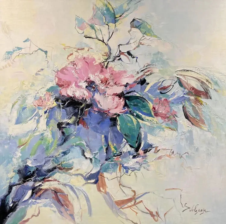 Ewgenija Swolskaja - Abstraktion der Blume - Galerie Vogel