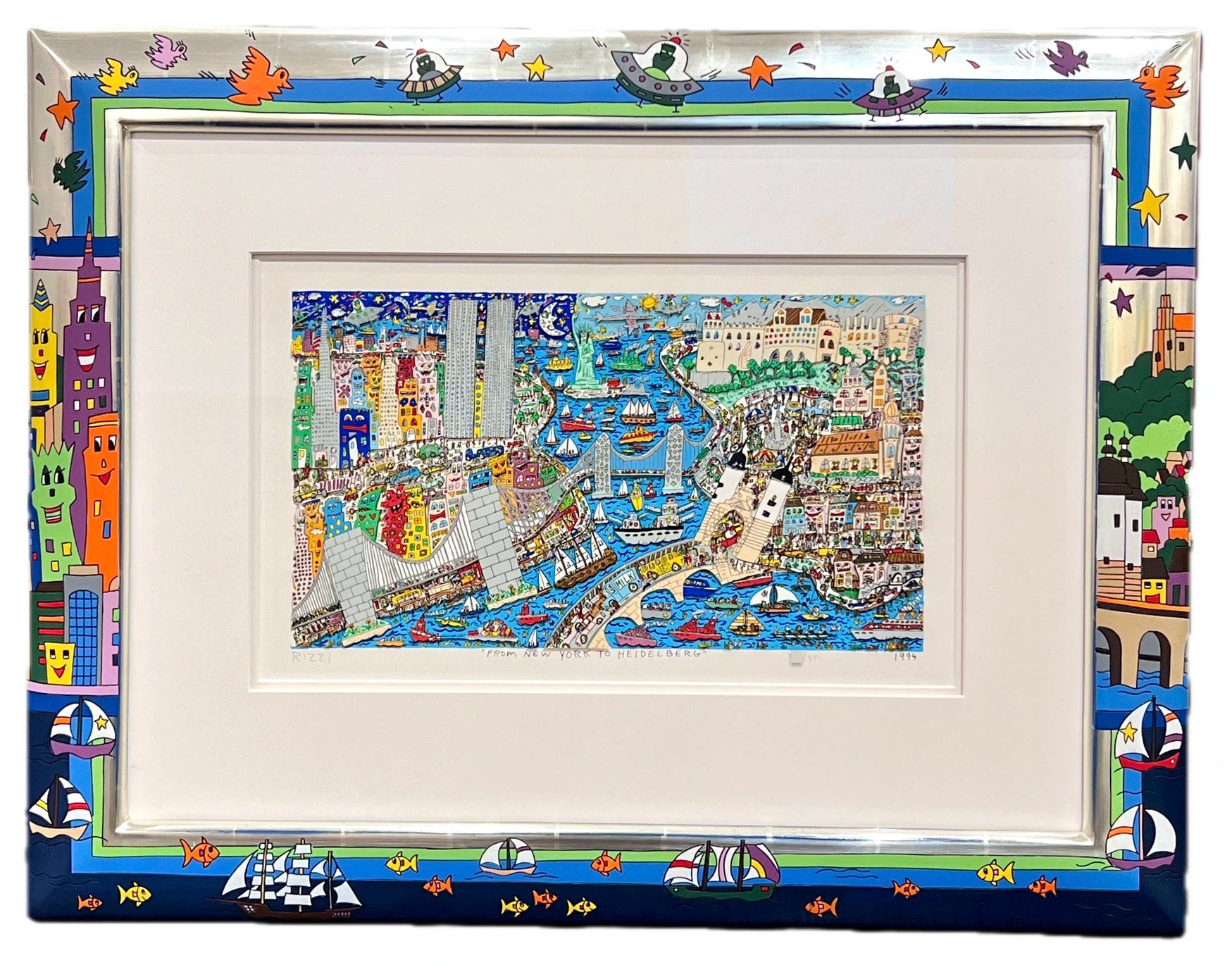 James Rizzi FROM NEW YORK TO HEIDELBERG 3D Aktuell vergriffen