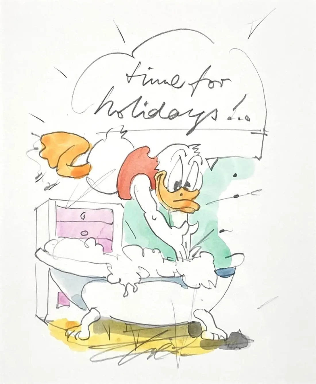 Wolfgang Loesche Donald - Time for holidays
